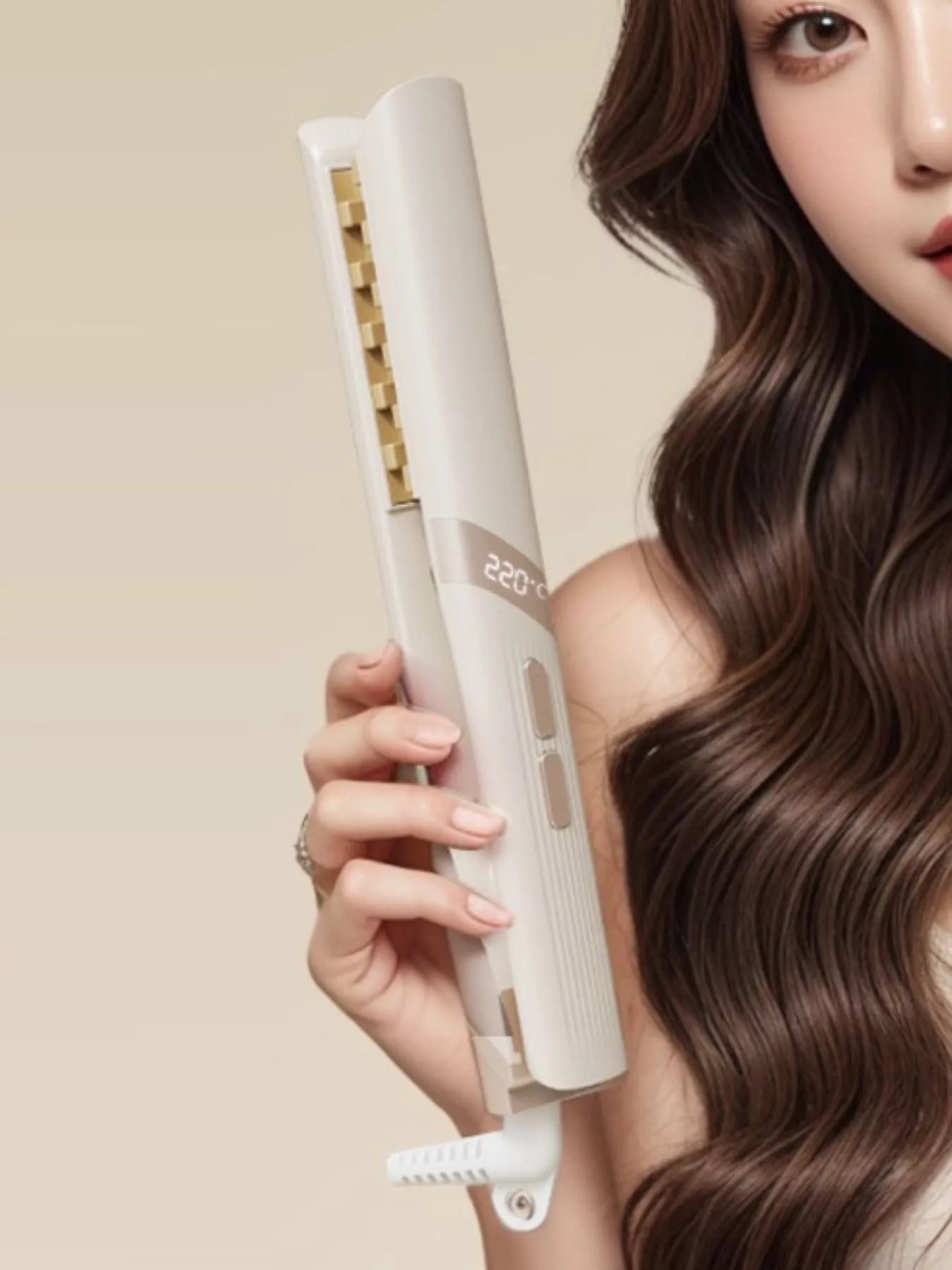 Adjustable Temperature Curling Iron