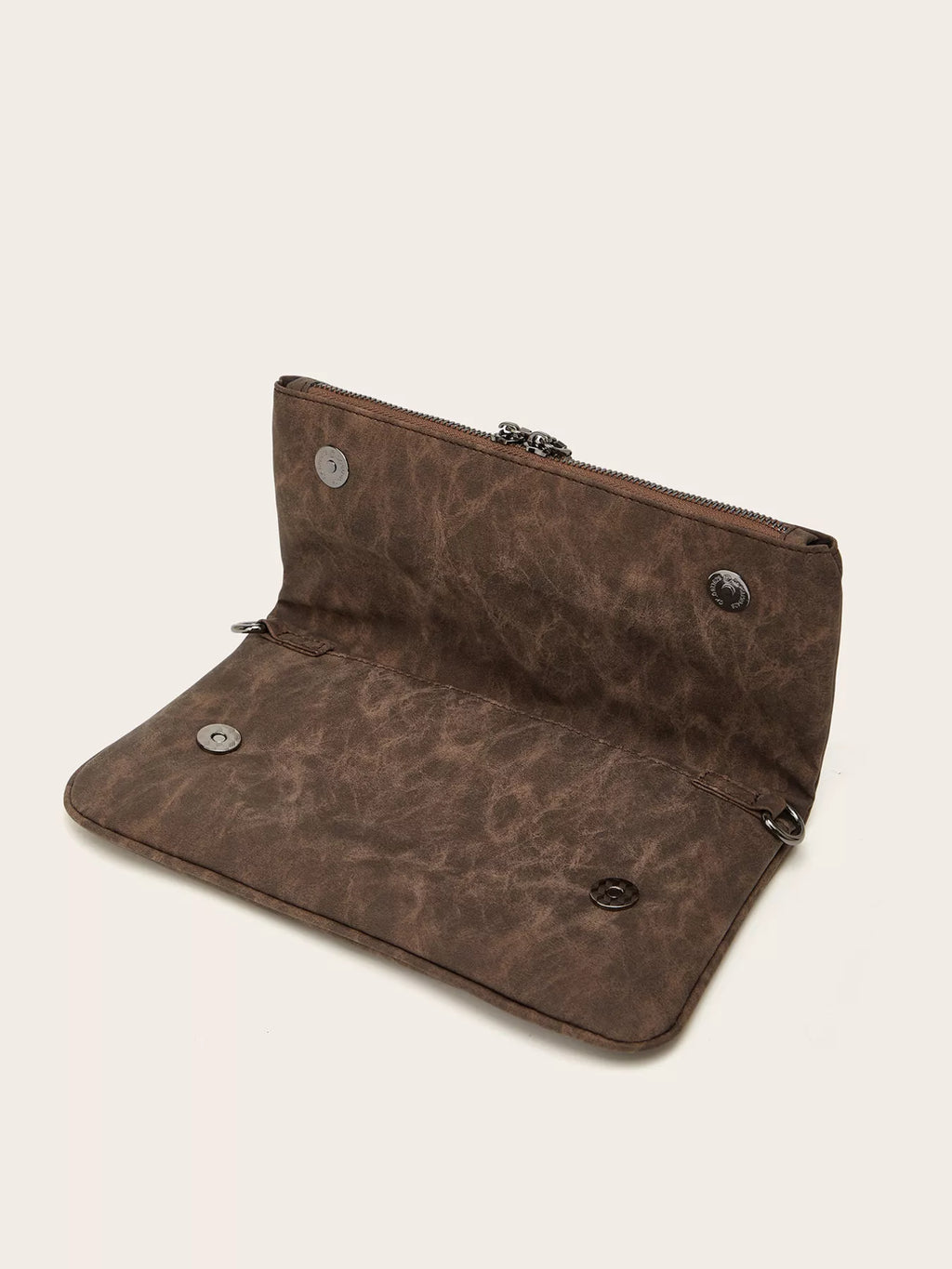 PU Leather Chain Strap Shoulder Bag