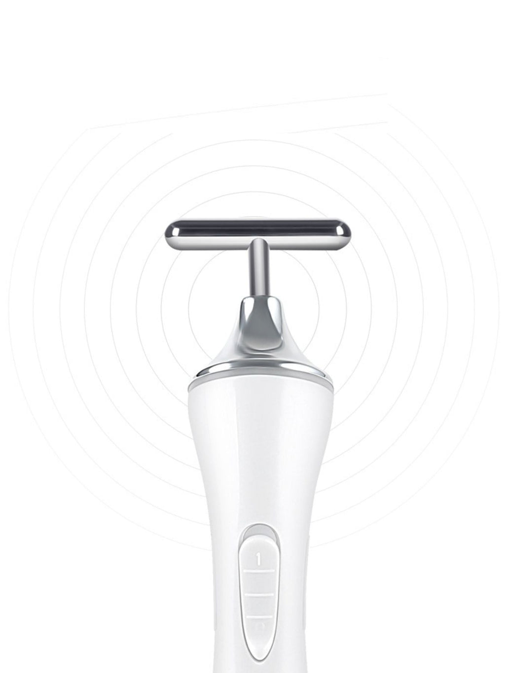 T-Shape Microcurrent Facial Massager Beauty Device