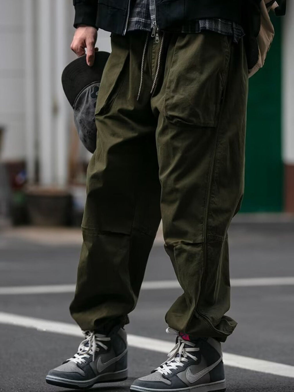 Men's Plus Size Relaxed Fit Cargo Pants