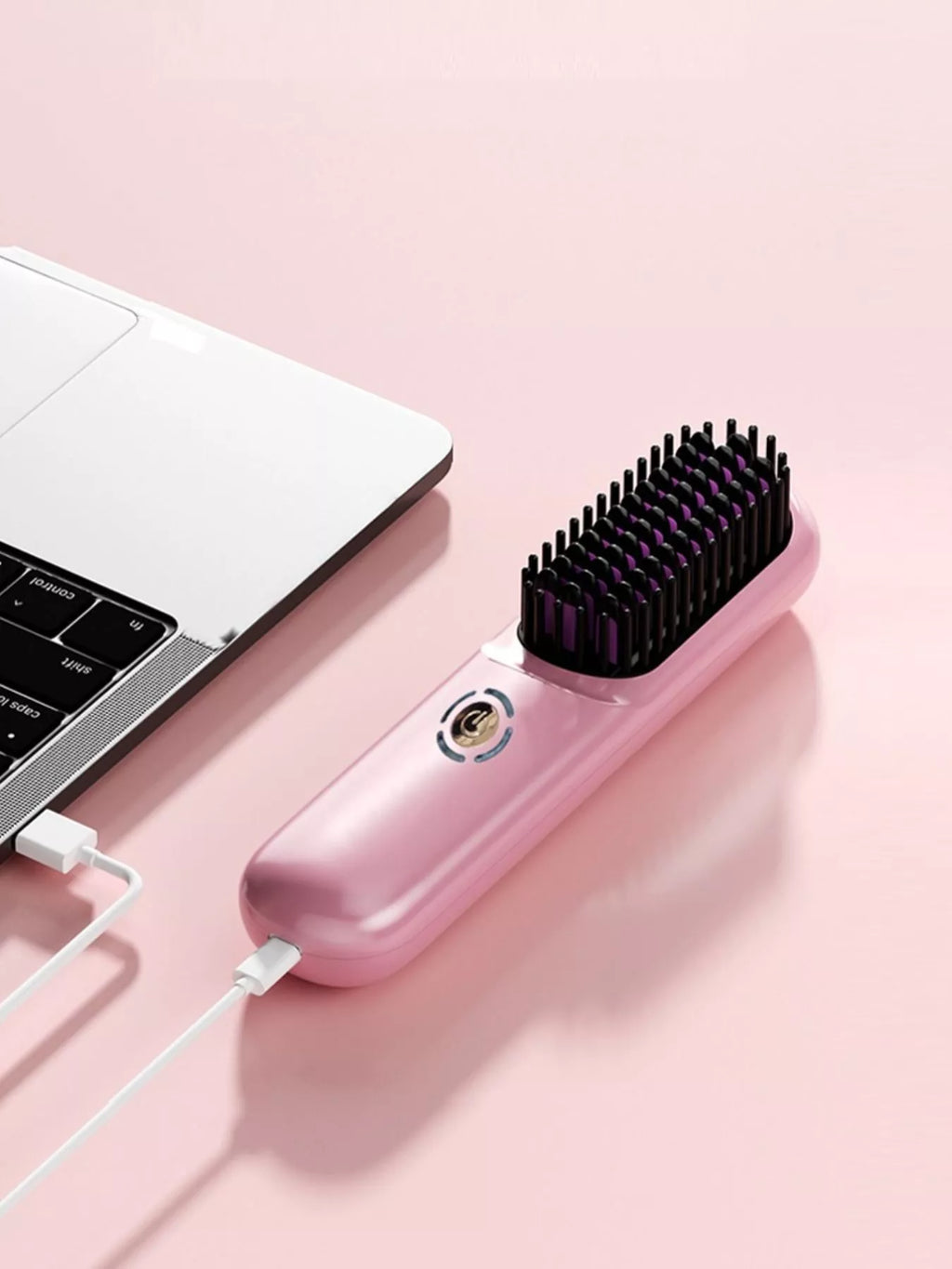 Portable Heated Hair Straightening Comb
