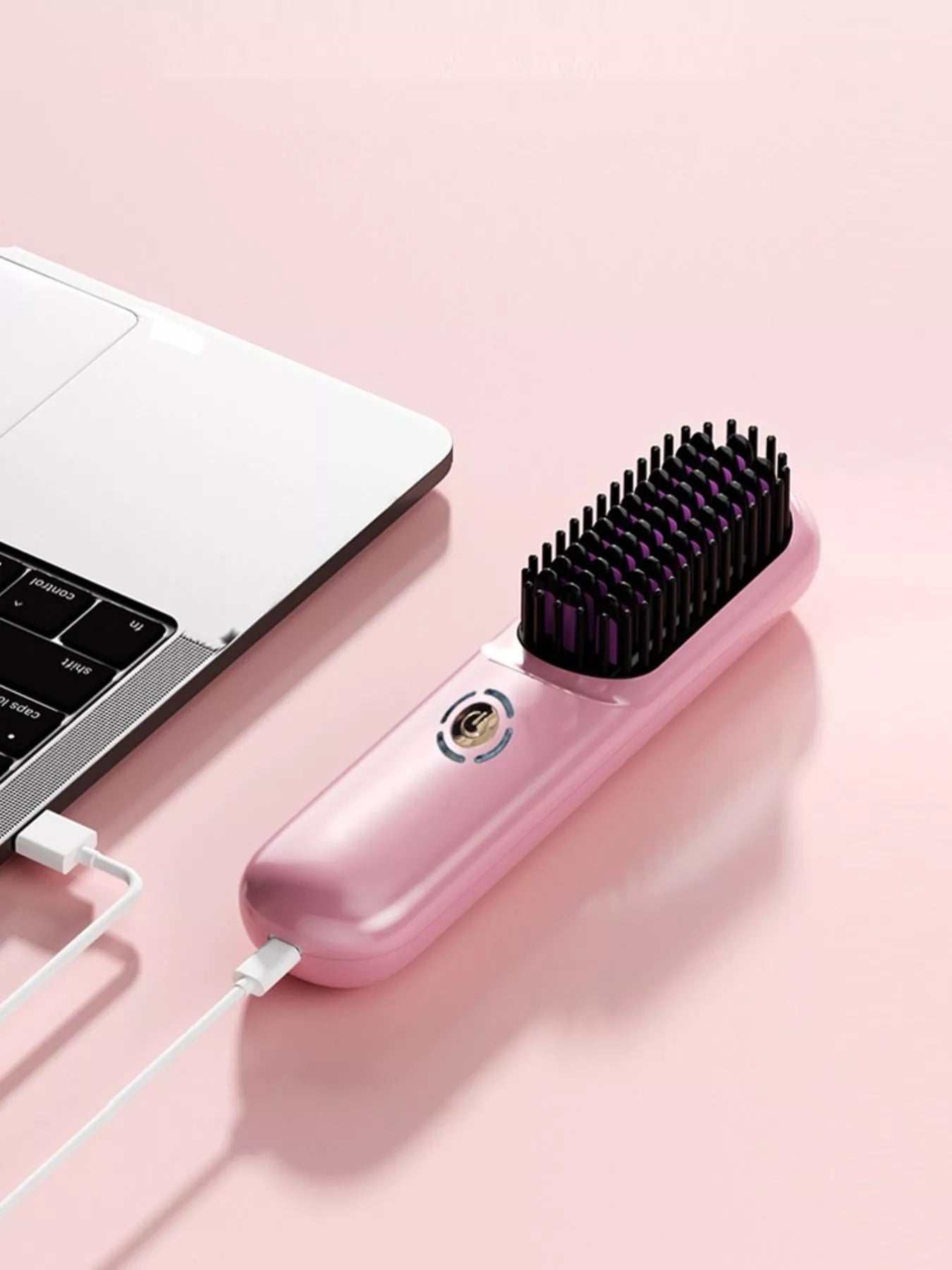 Portable Heated Hair Straightening Comb
