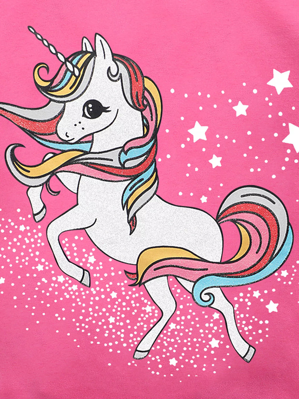 Children's Unicorn Graphic Short Sleeve T-Shirt