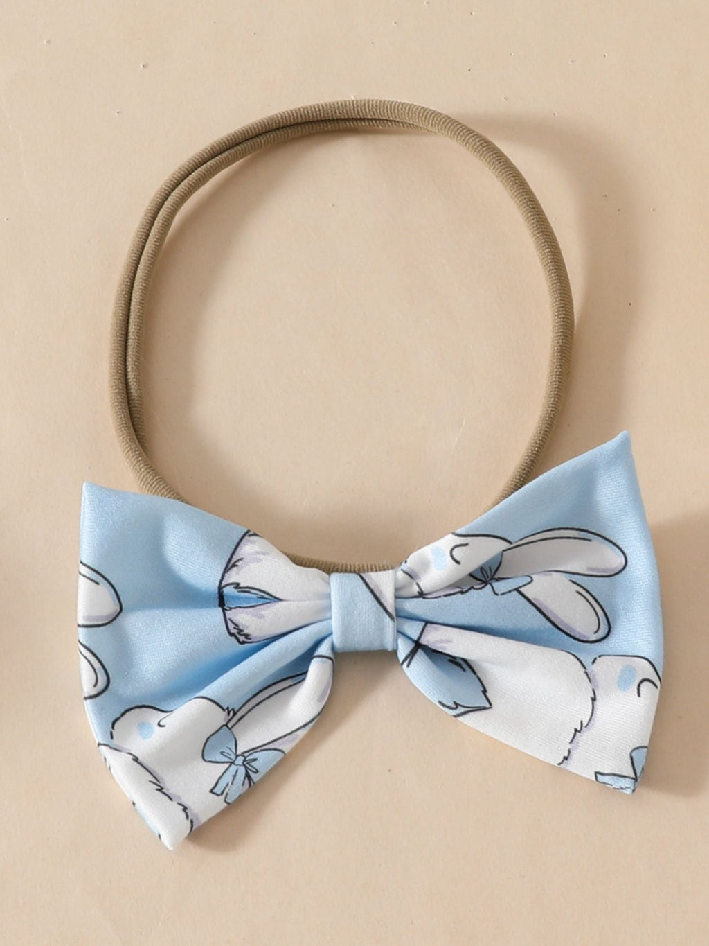 Children's Bunny Applique Bodysuit Dress & Headband Set