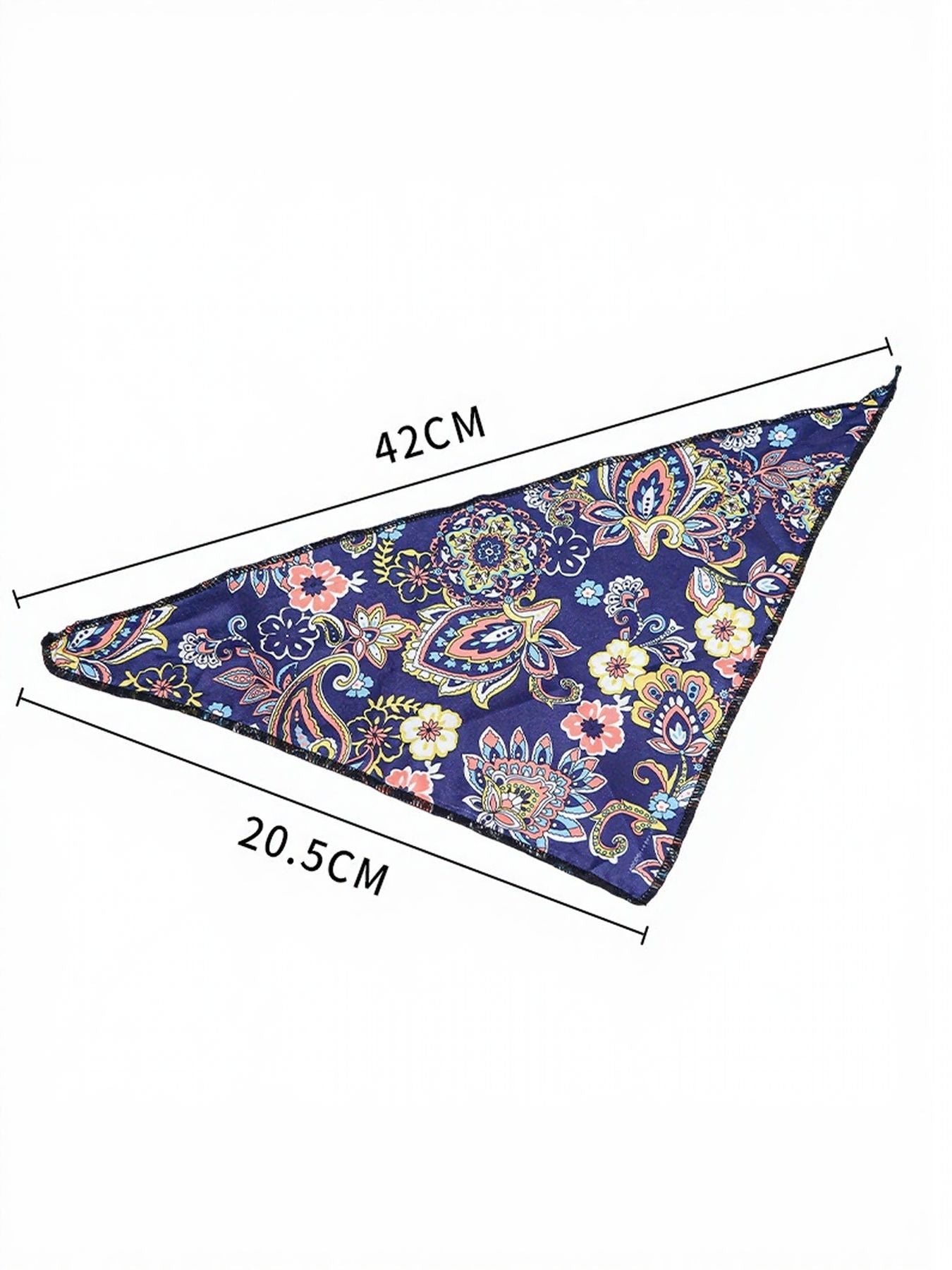 Paisley Print Pet Scarf & Hat