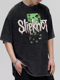 Men's Slipknot Graphic Vintage Wash T-Shirt
