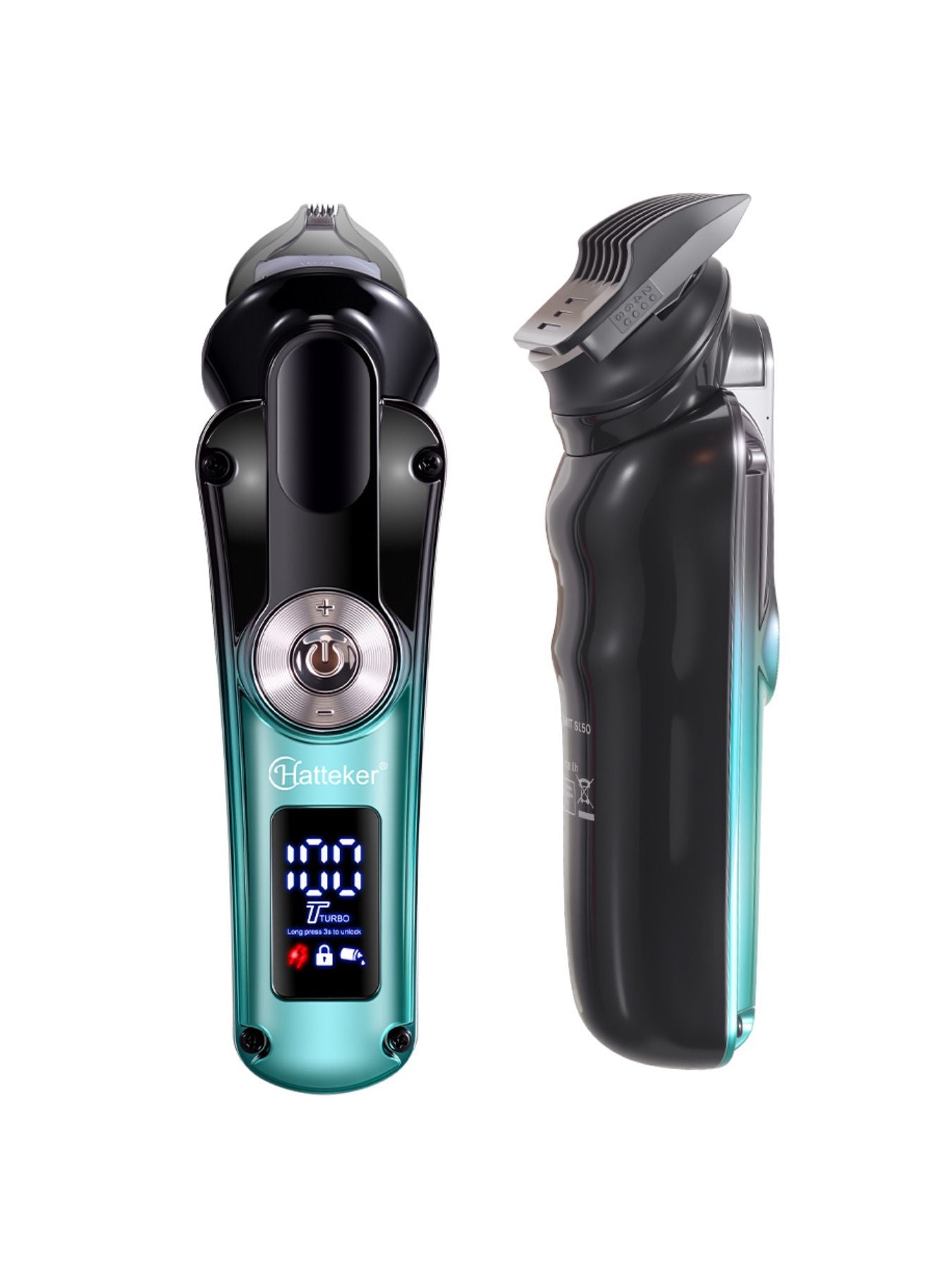 Cordless Hair Clipper with LED Display