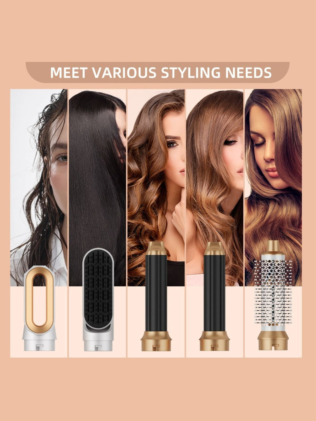 5 in 1 Hot Air Brush