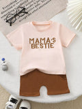 Children's Mama's Bestie Tee and Shorts Set