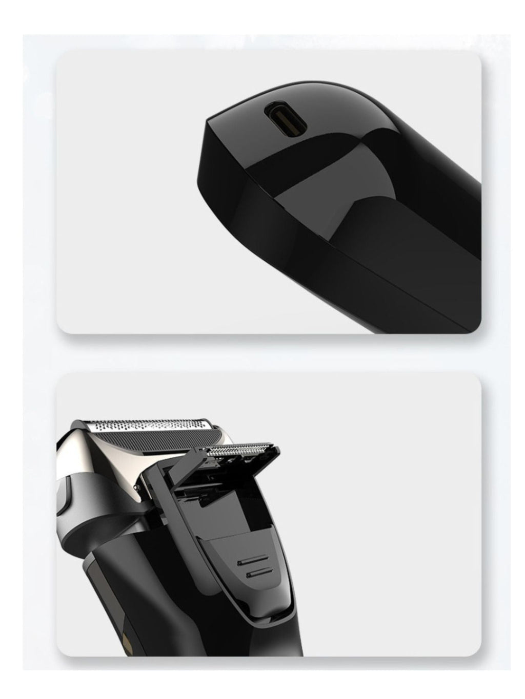 Electric Foil Shaver with LED Display