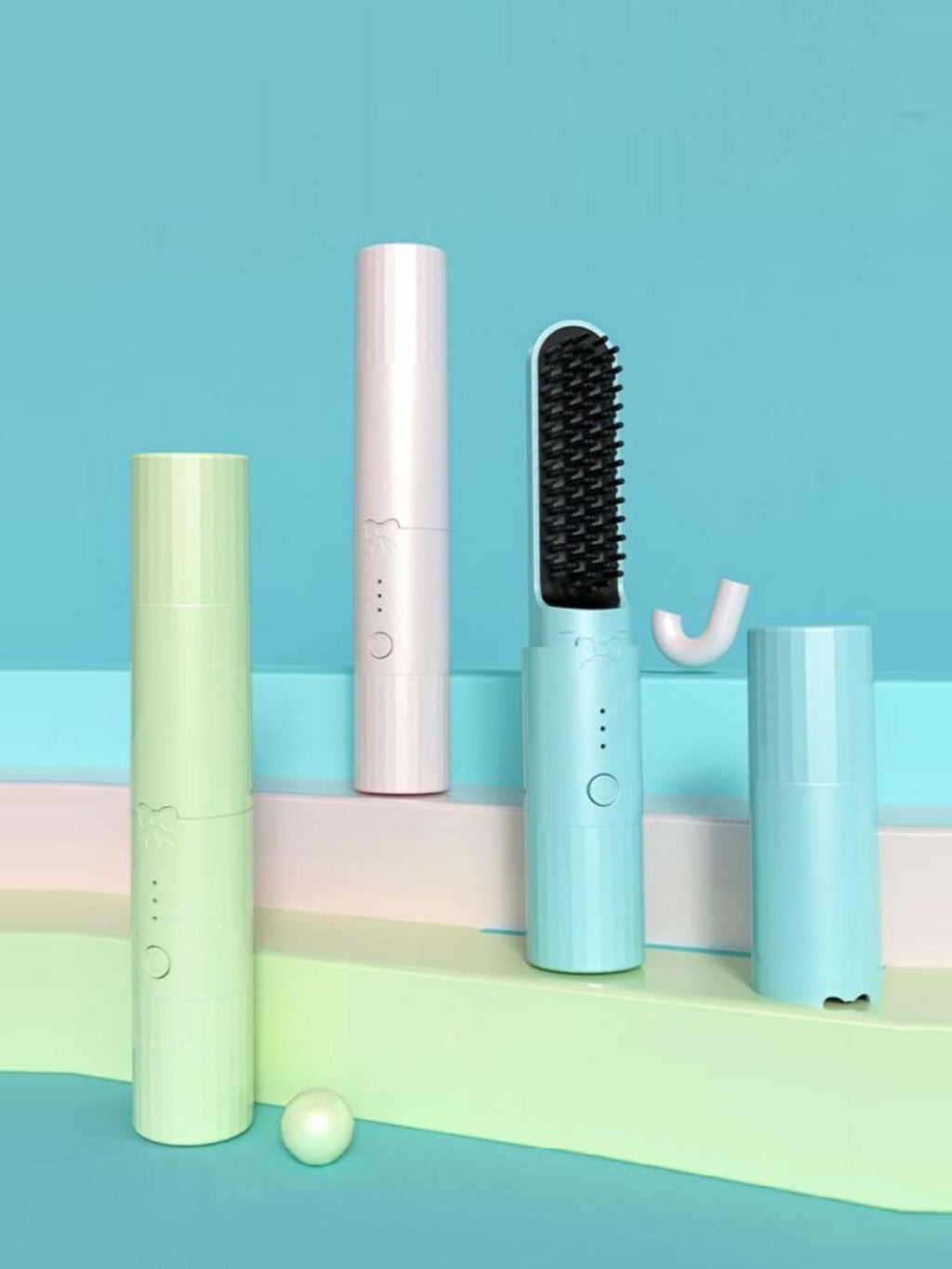 Portable Heated Straightening Comb