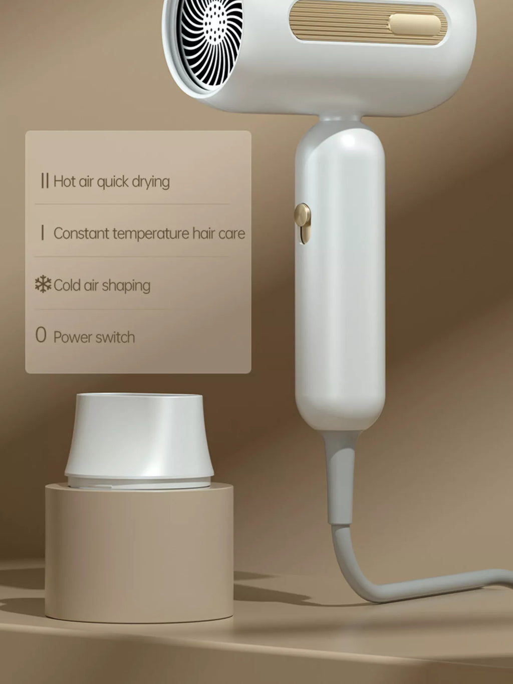 Lightweight Portable Household Hair Dryer