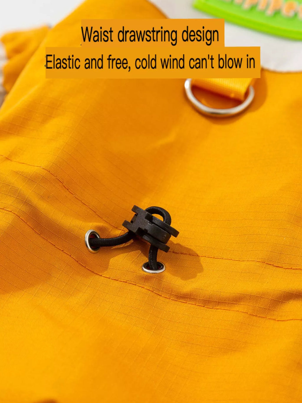 Color Block Warm Pet Jumpsuit