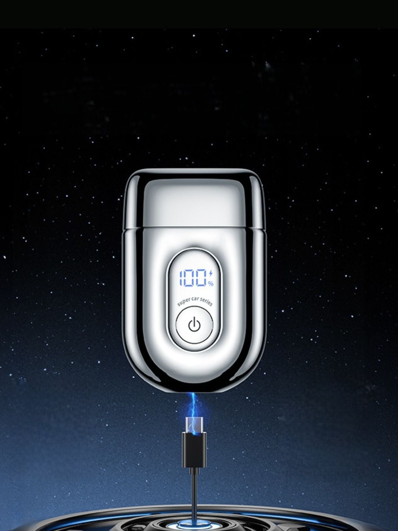 Mini Portable Waterproof Electric Shaver