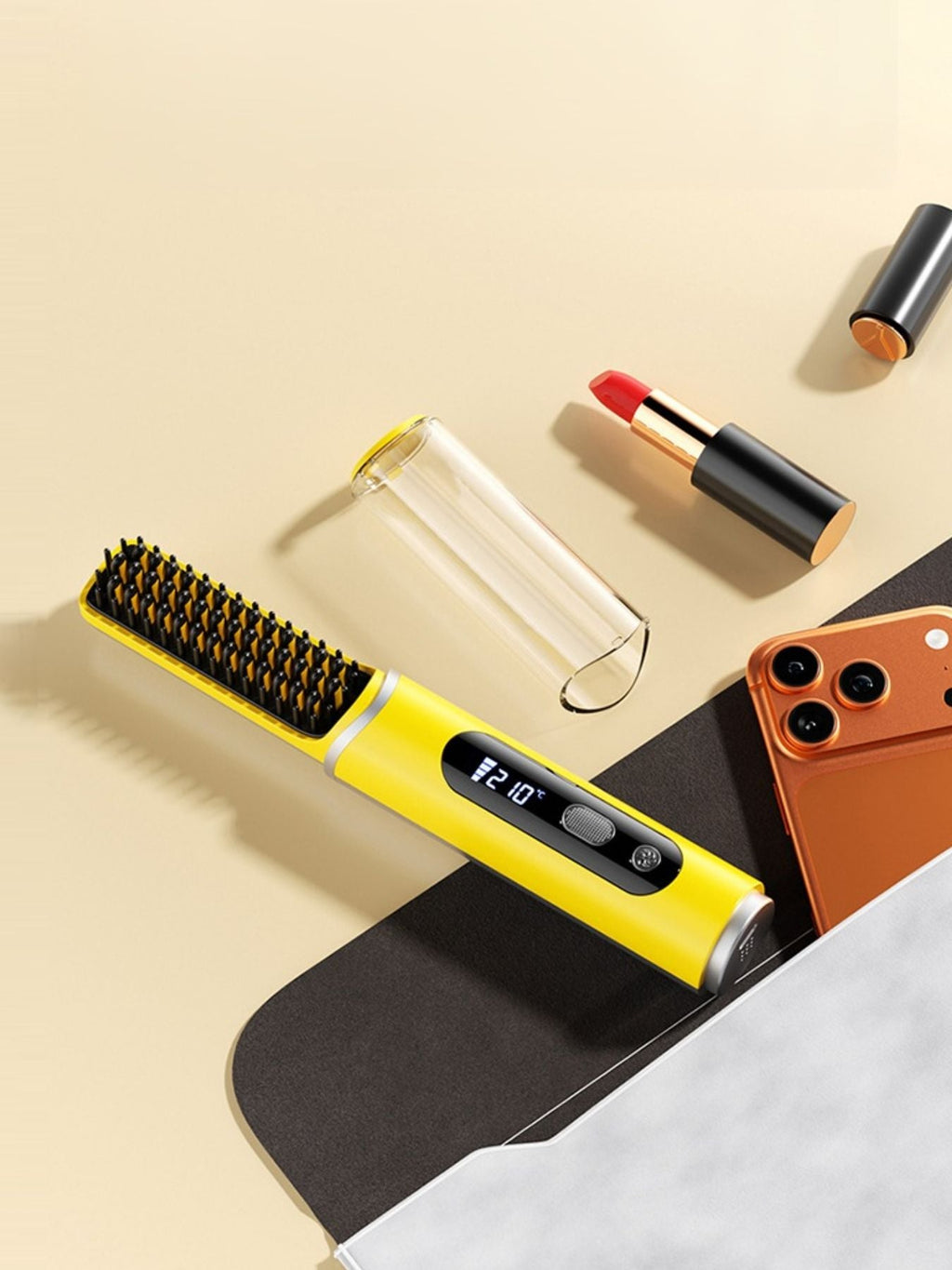 Fast Heating Hair Straightening Comb