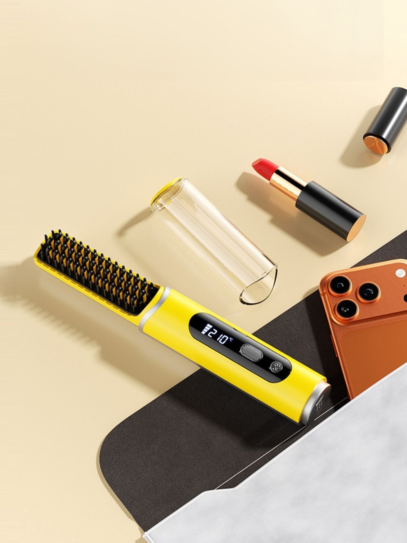 Fast Heating Hair Straightening Comb