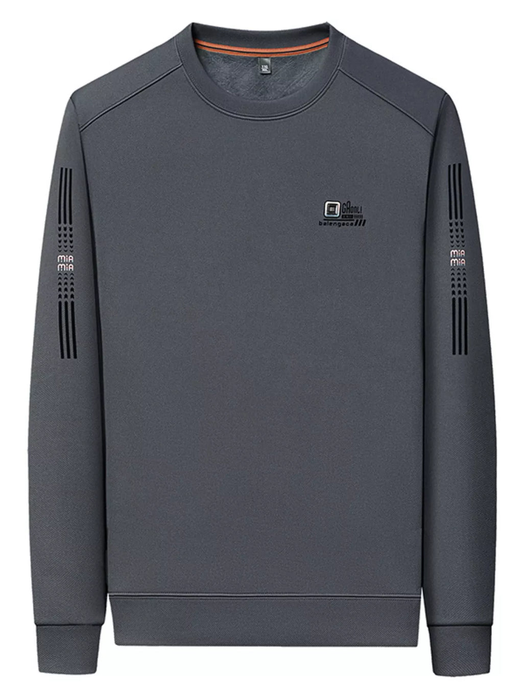 Men's Plus Size Casual Long Sleeve T-Shirt