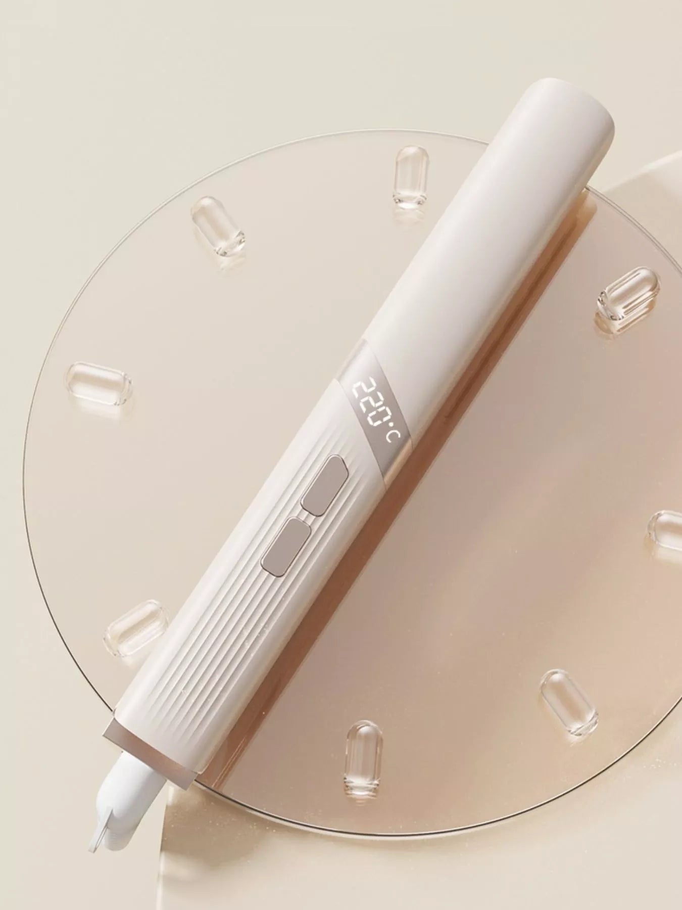 Adjustable Temperature Curling Iron