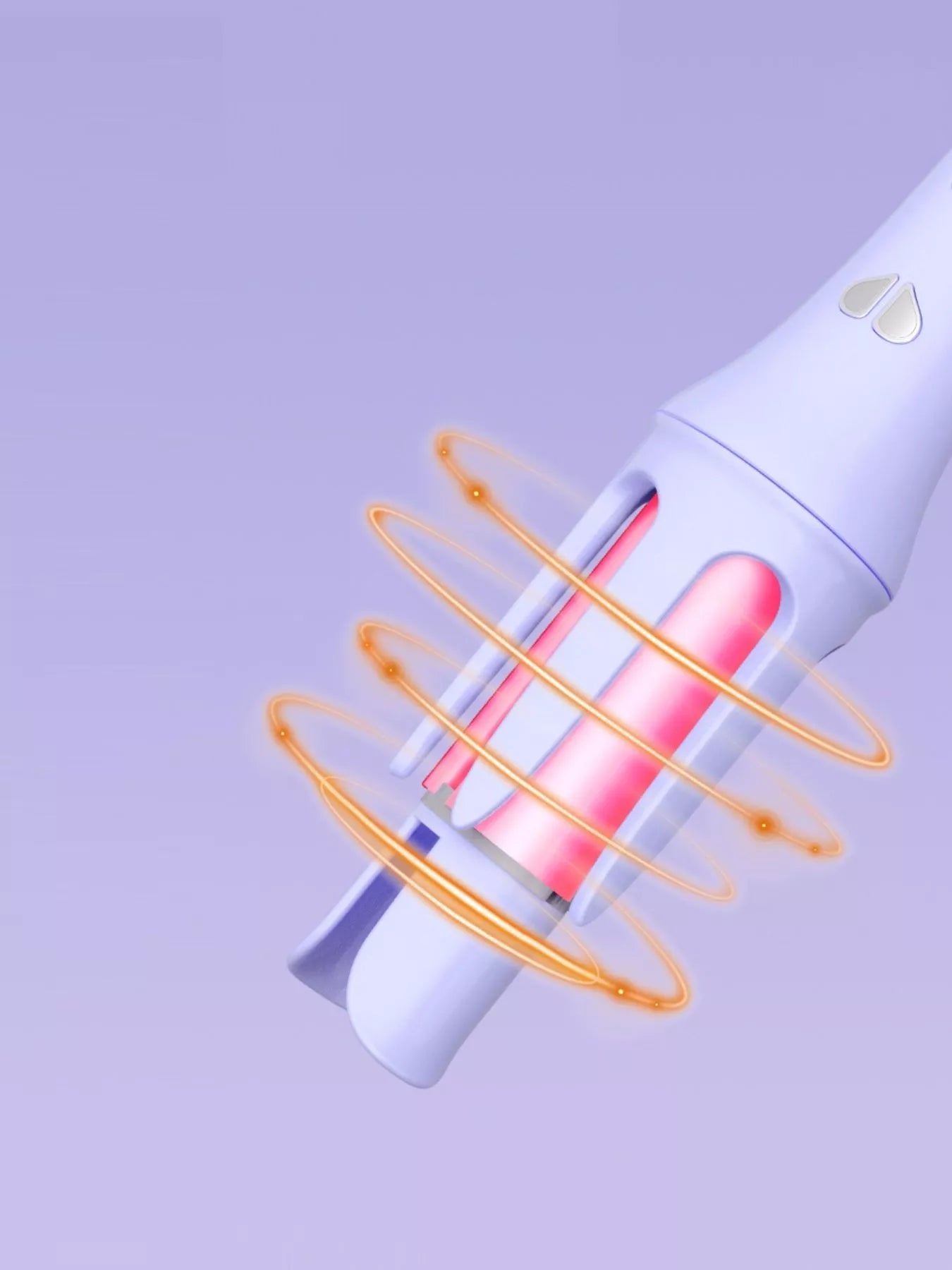 Automatic Rotating Hair Curling Iron