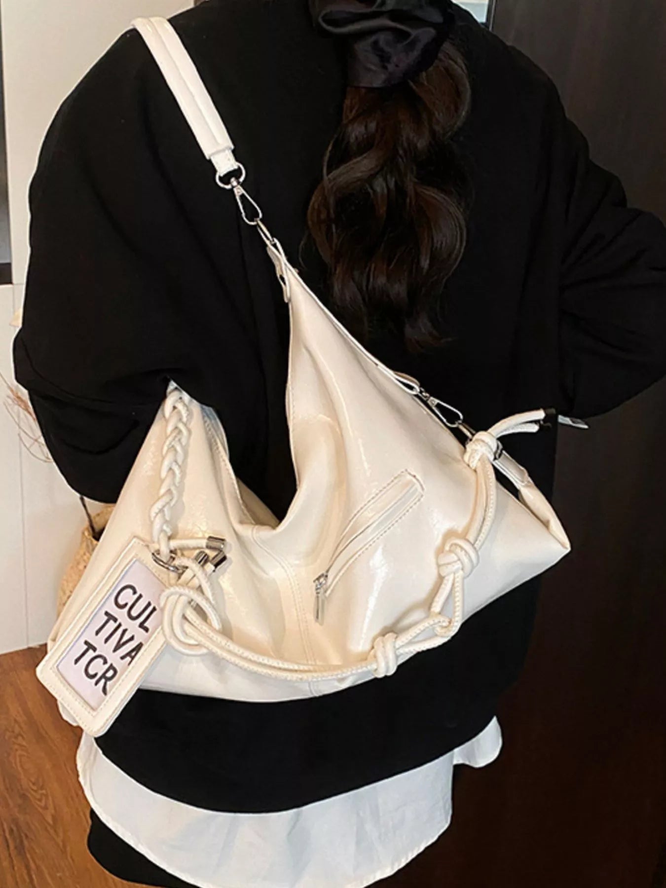 PU Leather Shoulder Bag