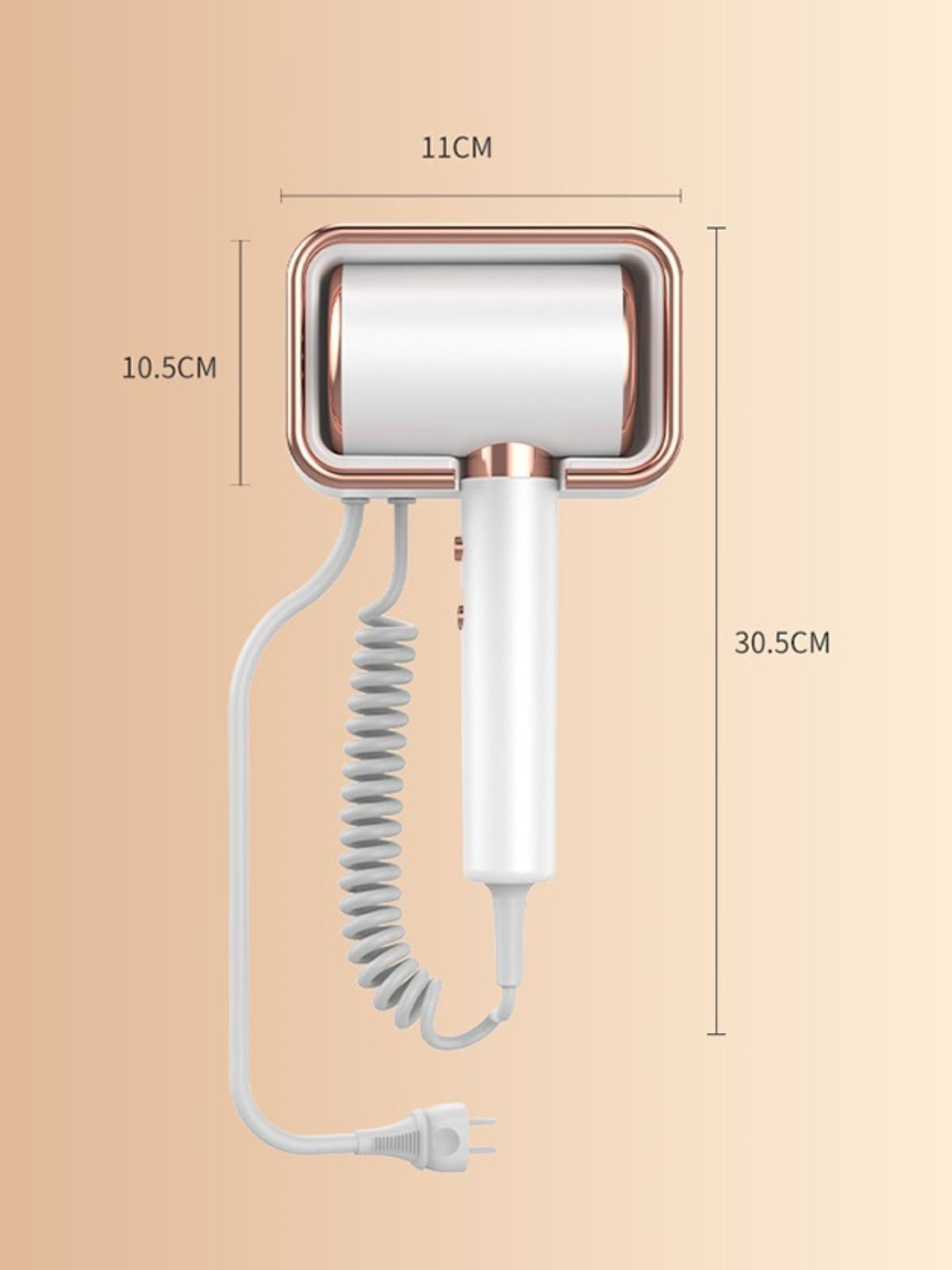 Multi-Speed Household Hair Dryer