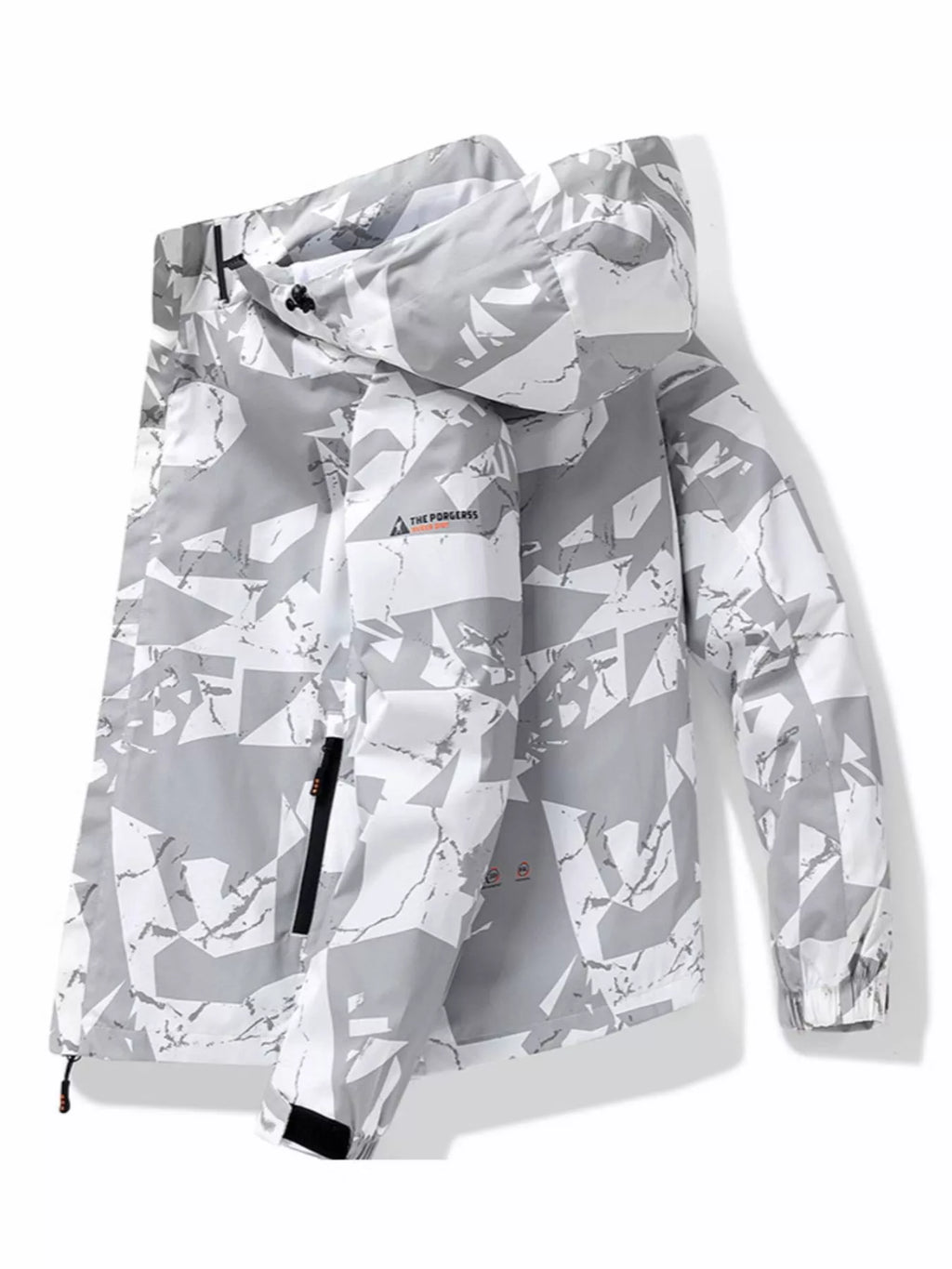 Men's Plus Size Camouflage Waterproof Outdoor Jacket
