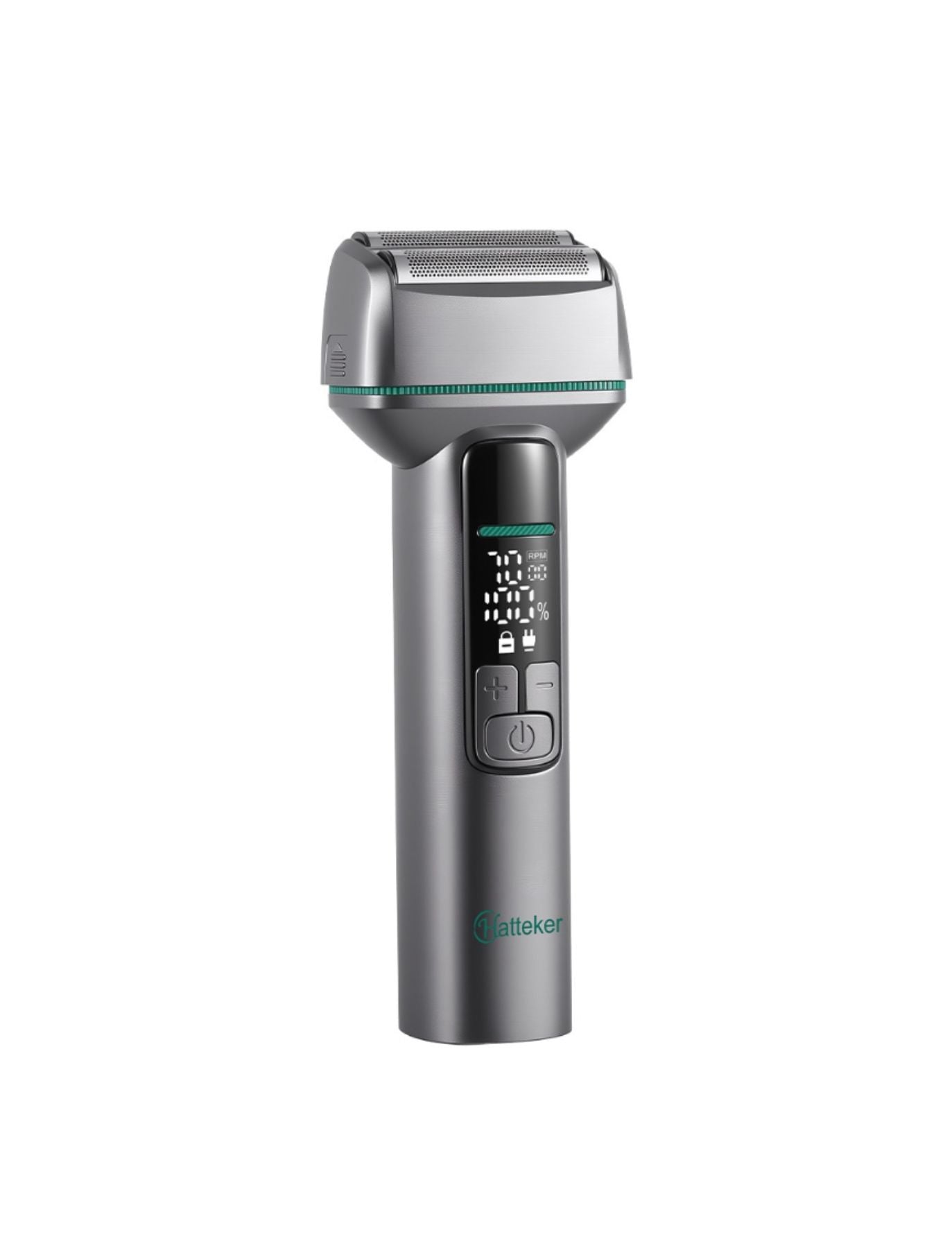 Rechargeable Electric Shaver with LED Display
