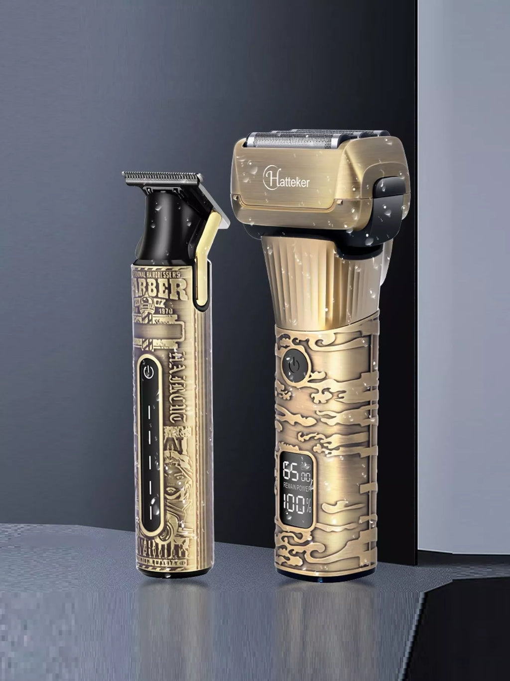 LED Display Hair Clipper