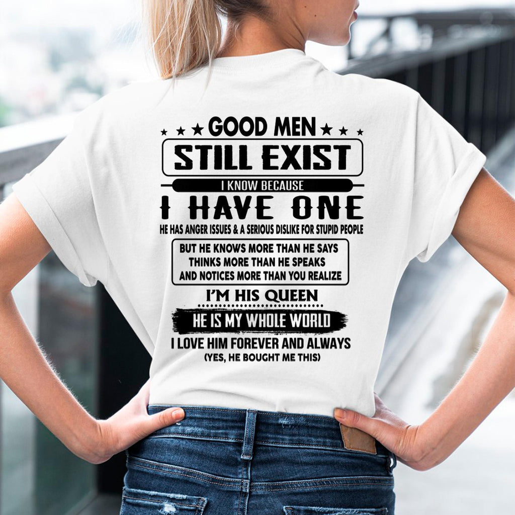 Good men Still Exist - gift for your girlfriend, wife from Husband - NGHL00 (SKU-GMSAU-00)