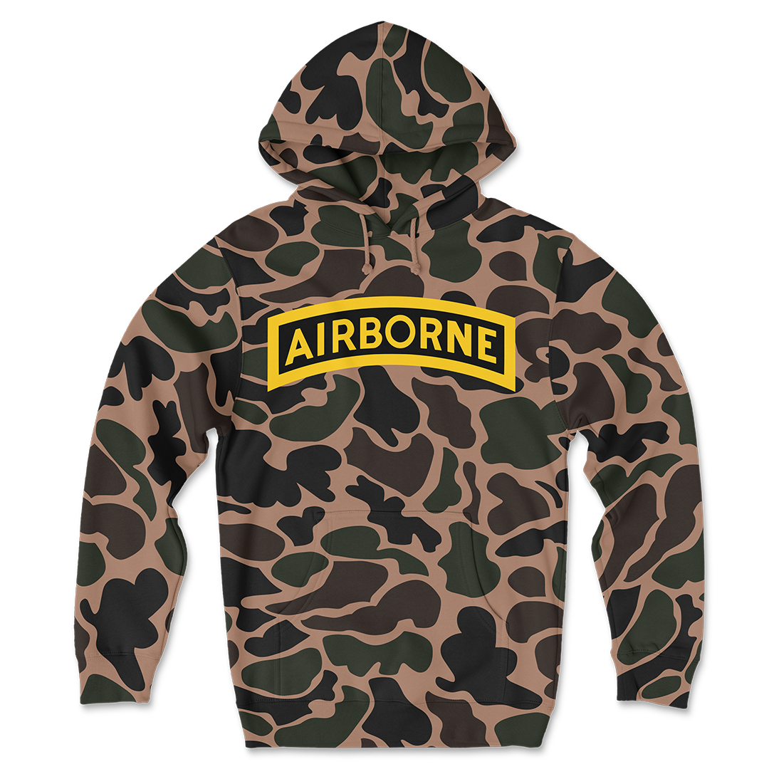 Airborne Tab Camo Hoodie