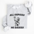 All Oopsies No Daisies Cute Bear Illustration Premium Cozy Everyday Comfort Sweatshirt