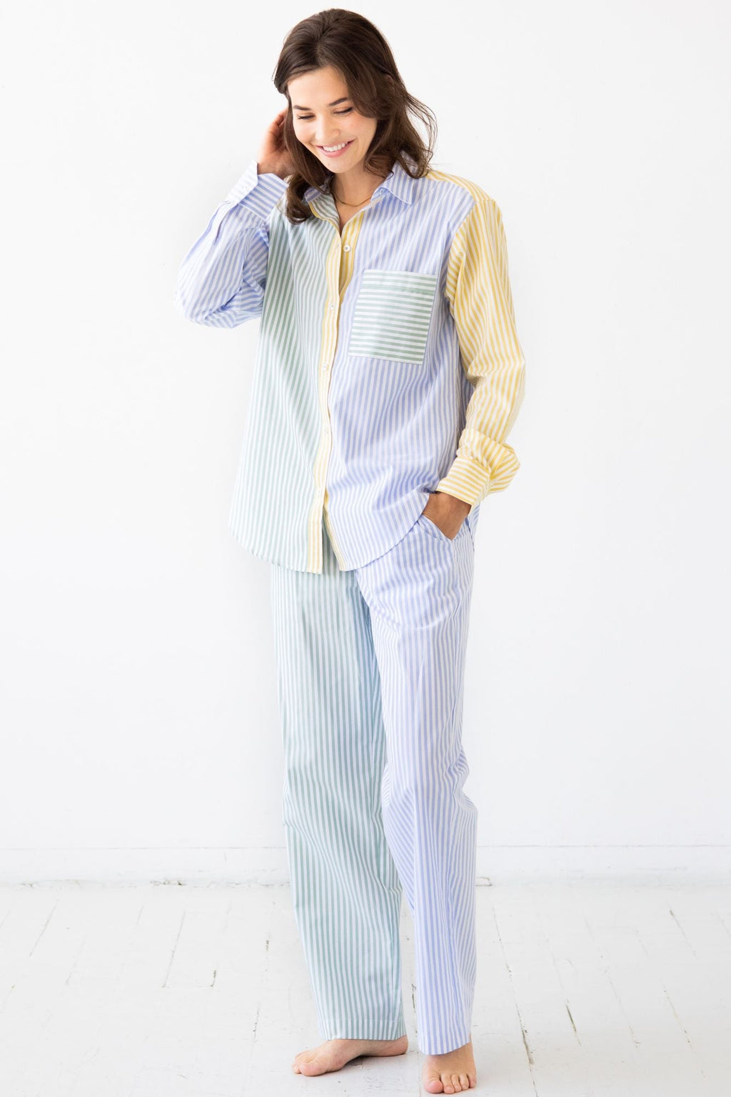 Amalfi Stripes Resort Full Length Set