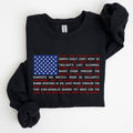 American Flag Anthem 4th Of July Patriotic USA Proud Stars And Stripes Sweatshirt