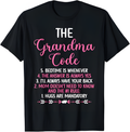 THE GRANDMA CODE T SHIRT - From grandma NGHL00