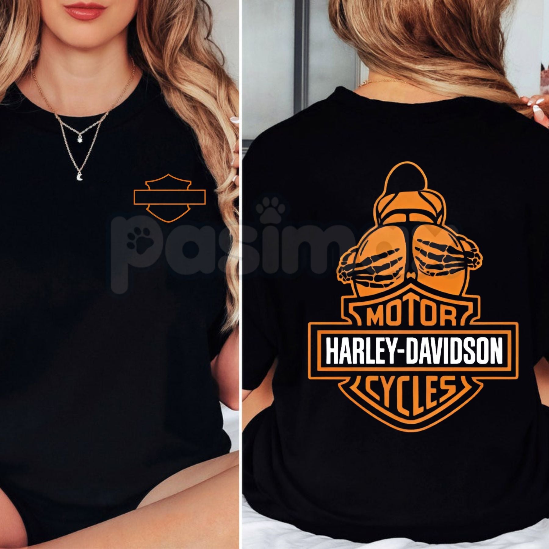 "Barley Chick" Biker Style Men's T-Shirt - Vintage Motorcycle Graphic Tee, Rugged Chopper & Cafe Racer Shirt, Premium Heavyweight Unisex Rider Apparel, Old School Biker Culture Top, Badass Motorhead Gift for Men