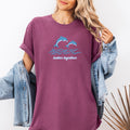 Better Together Dolphins Minimalist Beach Summer Ocean Marine Life Sea Coastal Breeze Sunset Comfort Colors Tee