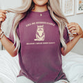 Biodegradable Mental Health Meme Concept for Eco Conscious Casual Wear Comfort Colors Tee