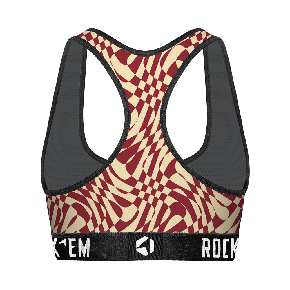 Florida State Seminoles - Wavy Checkers