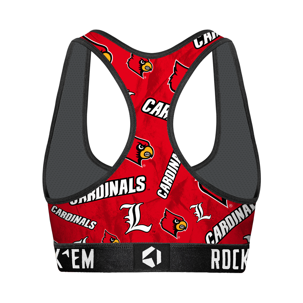 Louisville Cardinals - Logo All-Over