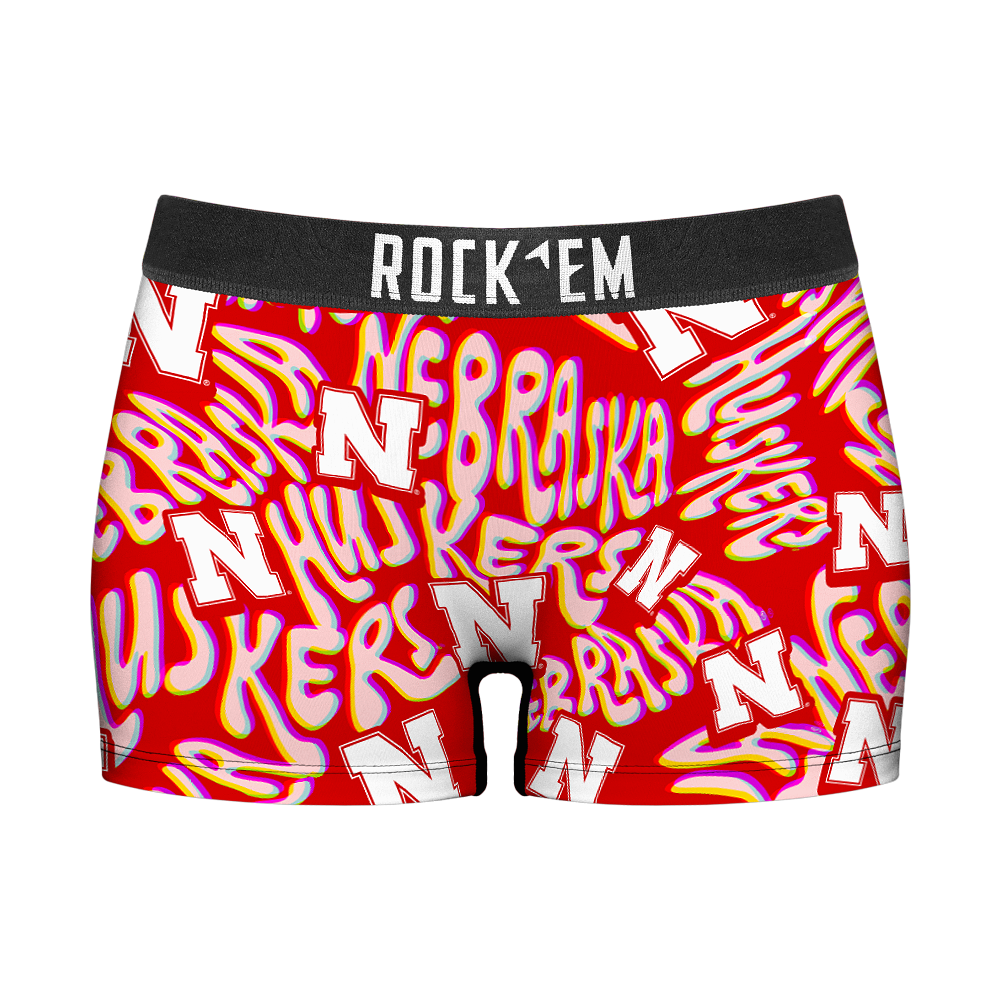 Nebraska Huskers - Twisted Wordmark