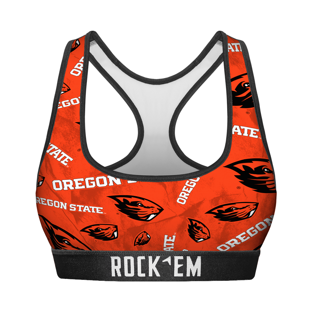 Oregon State Beavers - Logo All-Over