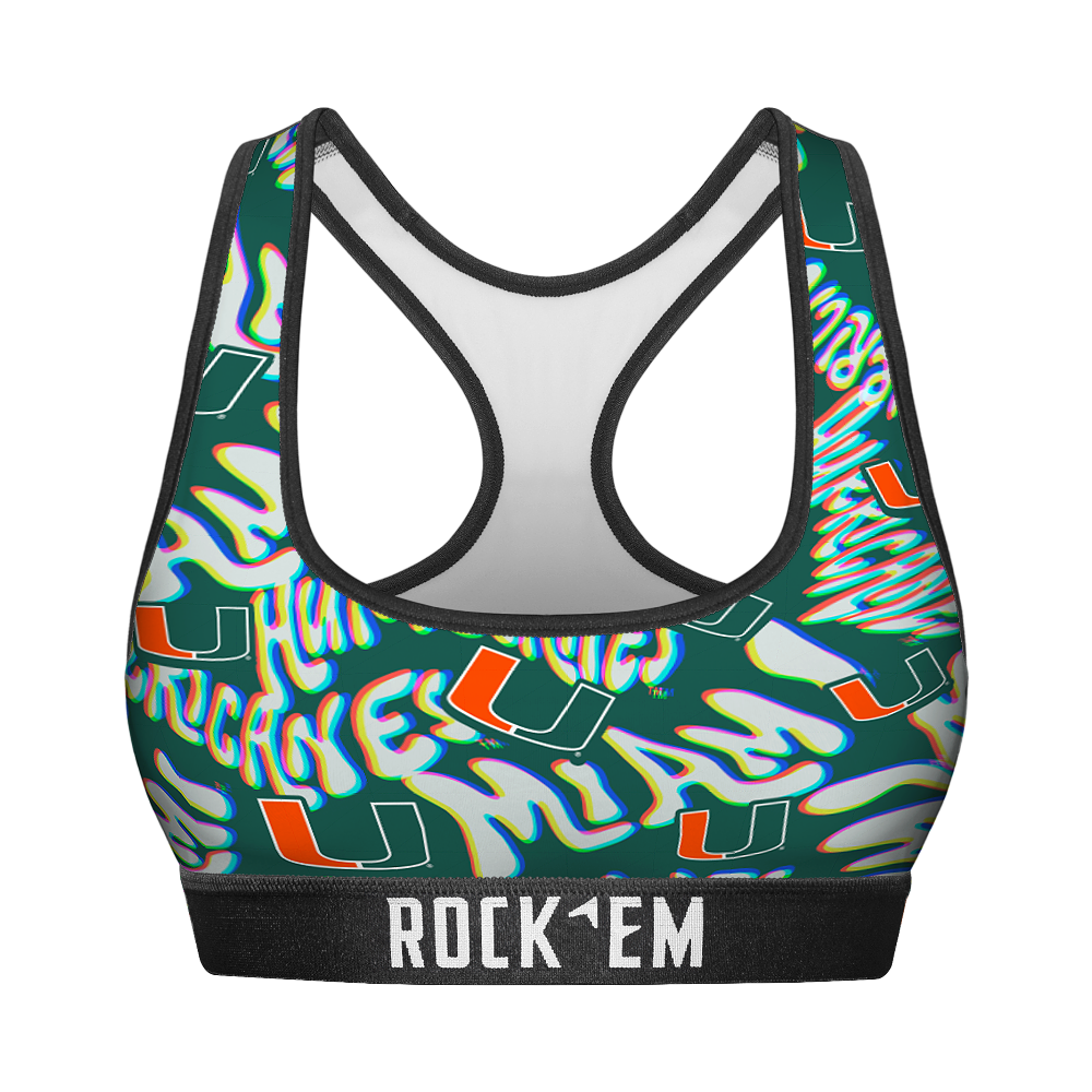Miami Hurricanes - Twisted Wordmark