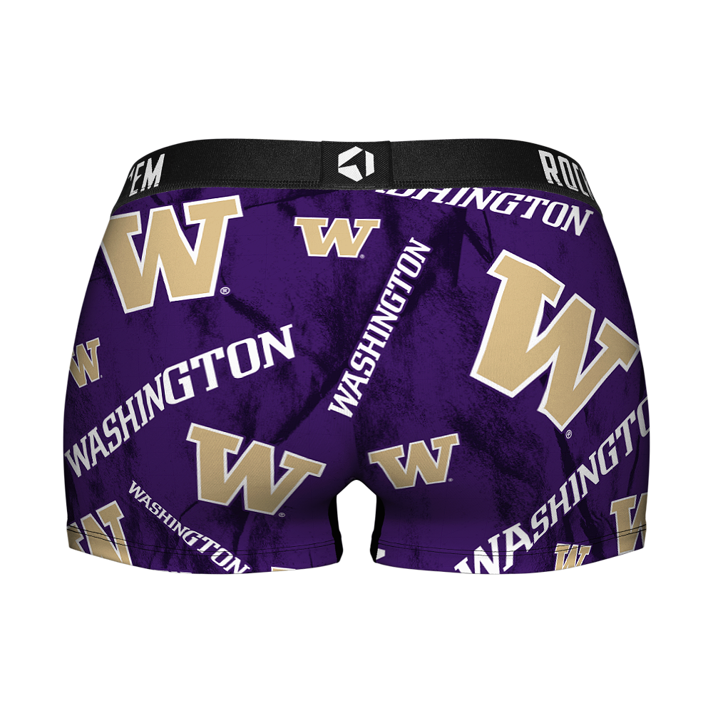 Washington Huskies - Logo All-Over