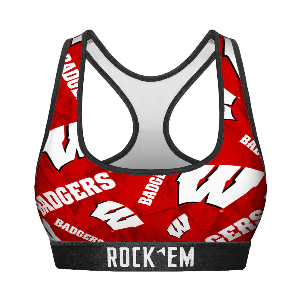 Wisconsin Badgers - Logo All-Over
