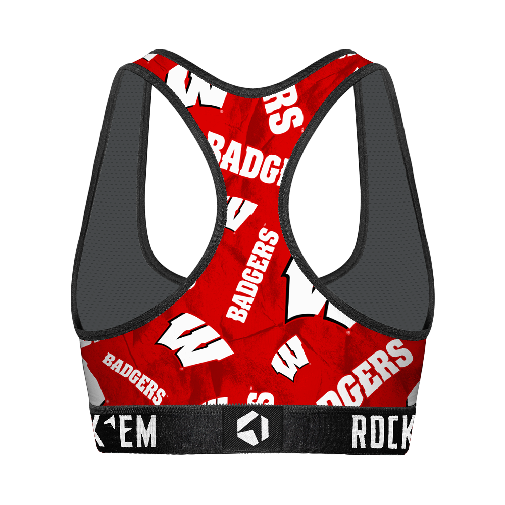 Wisconsin Badgers - Logo All-Over