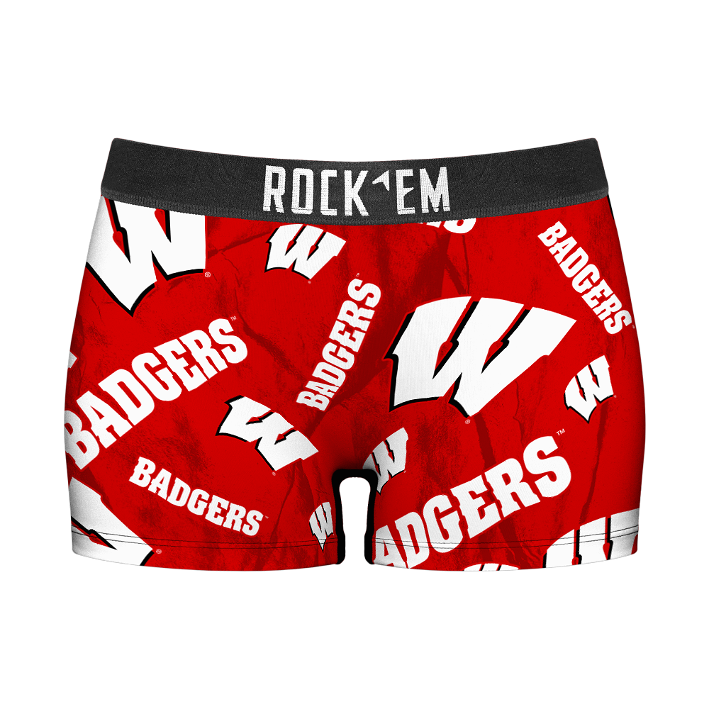 Wisconsin Badgers - Logo All-Over