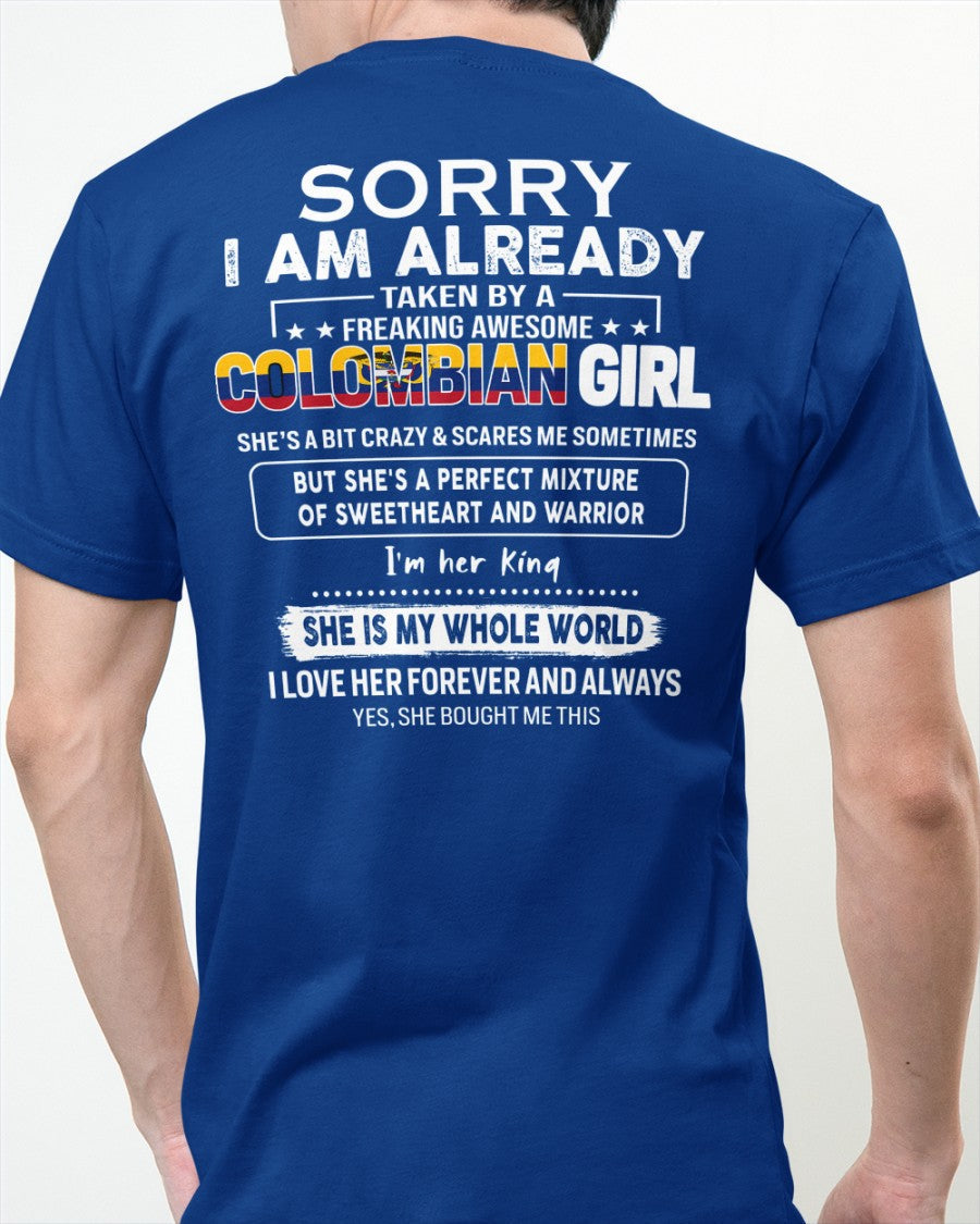 Awesome Colombian girl - Perfect gift for your boyfriend - (SKU05-97) - SUN COLOMBIAN