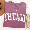 Chicago Football Big Game Touchdown Tailgate Party University College Comfort Colors Tee