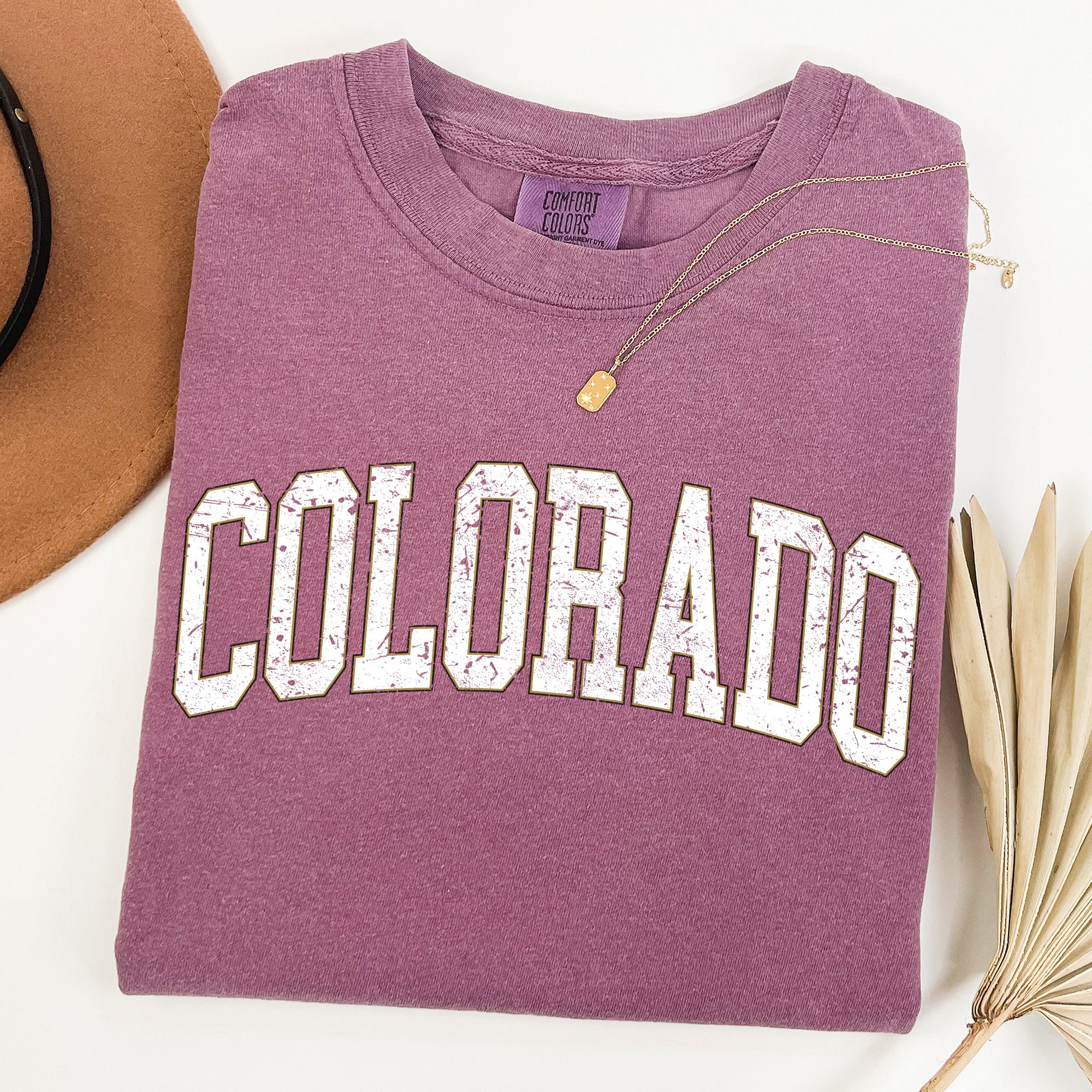 Colorado Football Game Day Tailgate University State College Pride Comfort Colors Tee