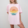 Colorful Beach Sunset, Summer Vibes, California Dreaming, Vacation, Hot Girl Summer Comfort Colors Tee